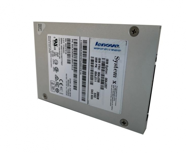 SSD SFF SAS 200GB 6G LENOVO