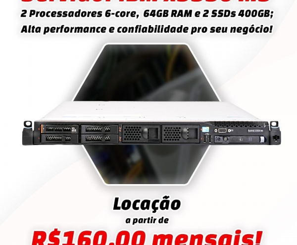 Servidor IBM X3550 M3