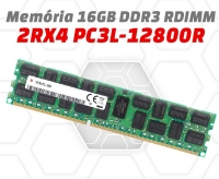 Memória para Servidor 16GB 2RX4 PC3L-12800R