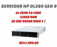 SERVIDOR HP PROLIANT DL380 GEN 9